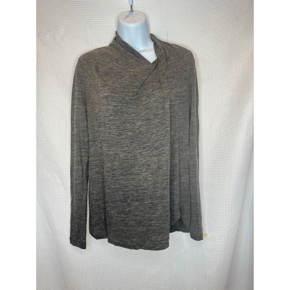 Isabel Marant Assymetrical Gray Long Sleeve Top normcore minimalist‎ SIZE 38/M